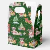 Kinder Kerst Schattigee Feestdieren Beer Bedankdoosjes (Geopend)