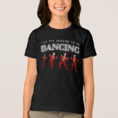Kinder Kerst Trump Dancing T-shirt (Voorkant)