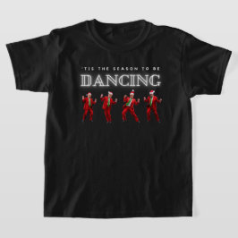 Kinder Kerst Trump Dancing T-shirt