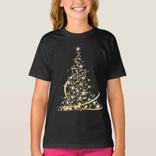 Kinder kerstboomkakkerziekte t-shirt (Voorkant)