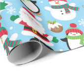 Kinder kerstcadeaupapier cadeaupapier (Rol Hoek)