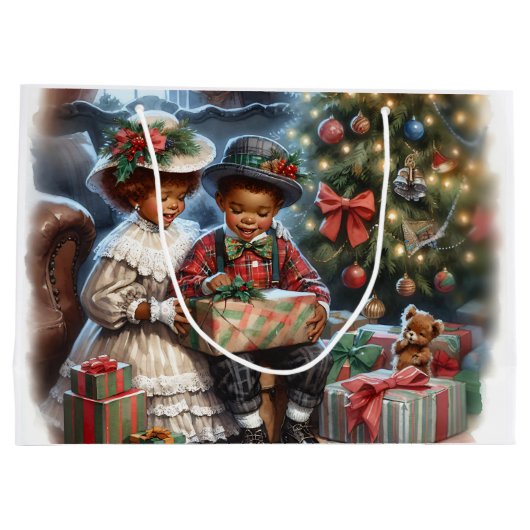  Kinder kerstcadeaus Groot Cadeauzakje (Achterkant)