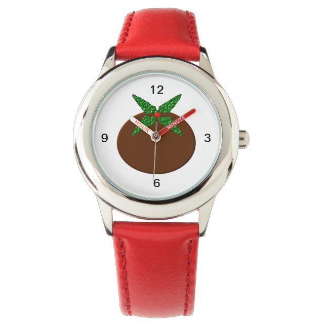 Kinder kerstcadeautjes met cijfers horloge (Voorkant)