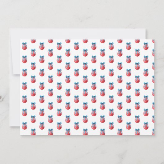 Kinder kerstdinosaurus bedankkaart kaart (Achterkant)