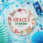 Kinder kerstfeestborden papieren bordje (Feest)