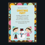 Kinder kerstfeestdag en Snowman Kaart<br><div class="desc">Uitnodigingen voor feestdagen Babystar-Design</div>