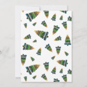 Kinder kerstjongen Hallo brief Kaart (Achterkant)