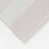 Kinder kerstklep Snowman en naam Fleece Deken (Hoek)