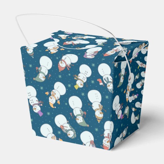 Kinder kerstman in Pet Bedankdoosjes (Achterkant)