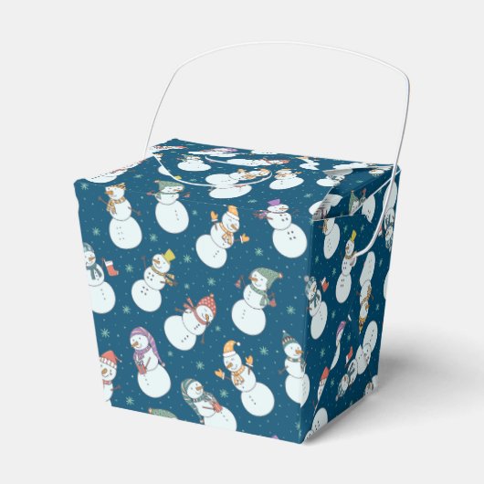 Kinder kerstman in Pet Bedankdoosjes (Voorkant Zijde)