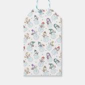 Kinder kerstman in Pet Cadeaulabel (Voorkant)