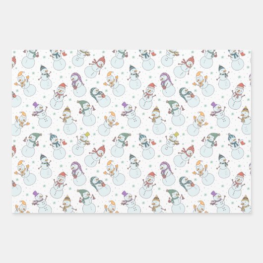 Kinder kerstman in Pet Inpakpapier Vel (Voorkant 2)