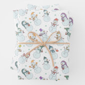 Kinder kerstman in Pet Inpakpapier Vel (In situ)