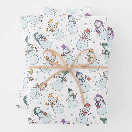 Kinder kerstman in Pet Inpakpapier Vel (In situ)