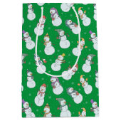 Kinder kerstman in Pet Medium Cadeauzakje (Voorkant)