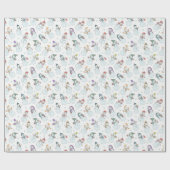 Kinder kerstman in Petten White Cadeaupapier (Vlak)