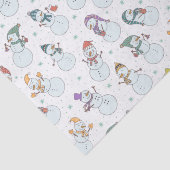 Kinder kerstman in Petten White Tissuepapier (Detail)