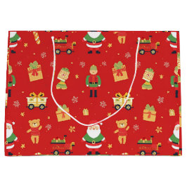 Kinder Kerstman & Speelgoed plezier Groot Cadeauzakje