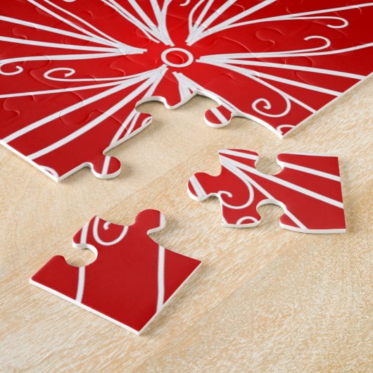 Kinder Kerstmis Elf Puzzle Legpuzzel (Zijkant)