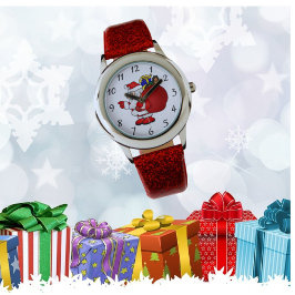 Kinder Kerstmis Horloge