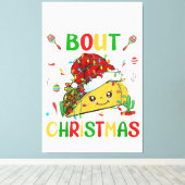 Kinder kerstmonster Truck Toddler Boys Xm Canvas Afdruk (Insitu (Houten vloer))