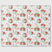 Kinder kerstpapier cadeaupapier (Vlak)