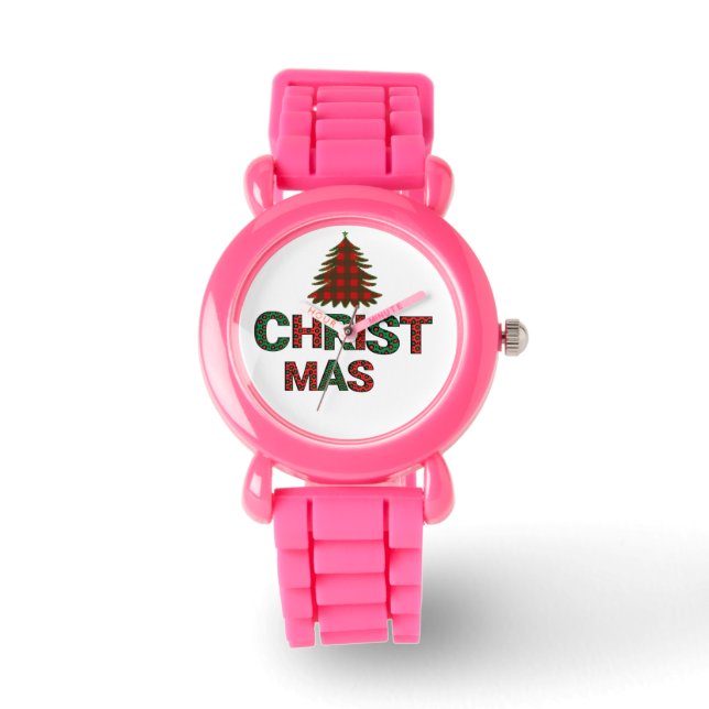 Kinder kerstpas horloge (Voorkant)