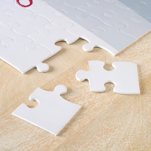 Kinder kerstscène met Woodland Animals Legpuzzel (Zijkant)