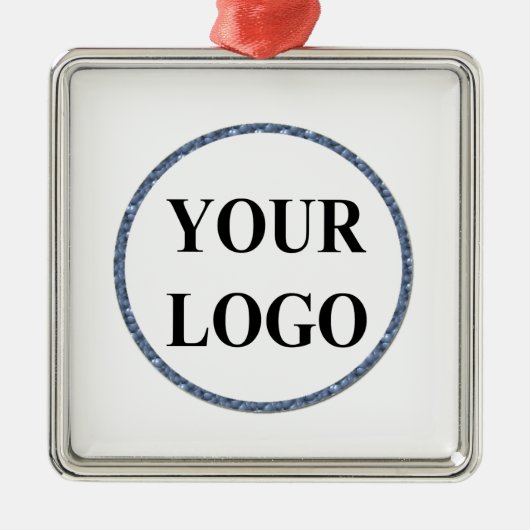 Kinder kerstversiering ADD LOGO Schattigee sneeuwv Metalen Ornament (Voorkant)