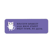 Kinder keukat Cute Etiket (Voorkant)