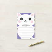 Kinder keukat Cute Post-it® Notes (Op bureau)