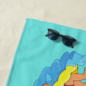 Kinder keukenhanddoek splitsen strandlaken (In situ)