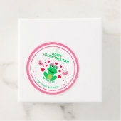 Kinder kikkervishoppy-Valentijnsdag Bedankjes Labels (In situ)