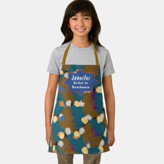 Kinder Kind Jongen Meisje Kunstenaar Kunstschilder Schort (Insitu)