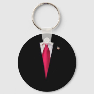 Kinder Kind Trump Halloween kostuum Sleutelhanger