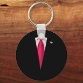 Kinder Kind Trump Halloween kostuum Sleutelhanger (Voorkant)