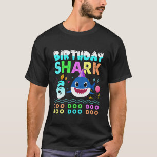 Kinder Kinder Baby 6 jaar oud 6 jaar oud 6 jaar T-shirt