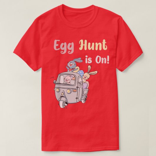 Kinder Kinder eicshunt is op maanpaashok T-shirt (Design voorkant)
