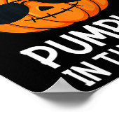 Kinder Kinder pompoen in het hokje van de peuter Poster (Hoek)