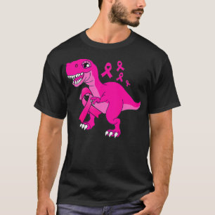 Kinder Kinder roze lint tegen borstkanker T-shirt
