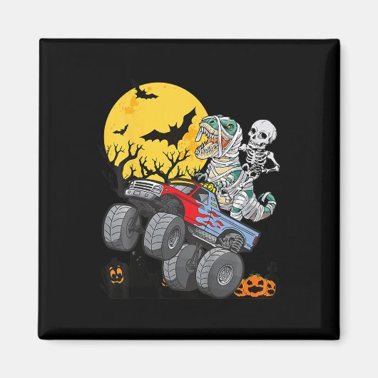 Kinder Kinder Skeleton Monster Truck Moon Snoep To Magneet (Voorkant)