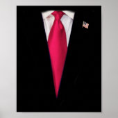 Kinder Kinder Trump Halloween kostuum, USA Preside Poster (Voorkant)