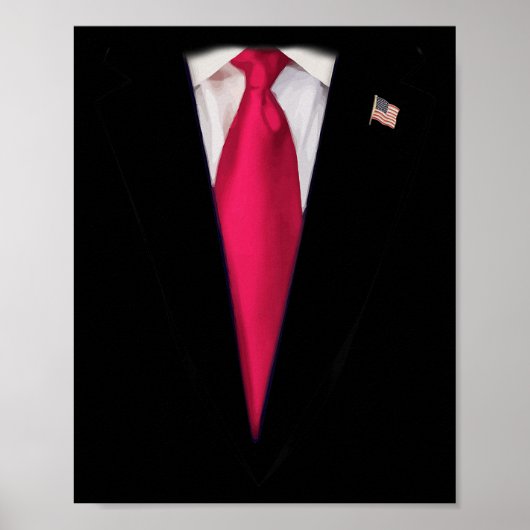 Kinder Kinder Trump Halloween kostuum, USA Preside Poster (Voorkant)