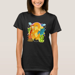 Kinder Kinderen 6 jaar na 6 jaar met Dino en Dinos T-shirt
