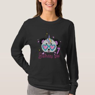 Kinder kinderen 7 jaar oud voor meisjes 7 jaar oud t-shirt