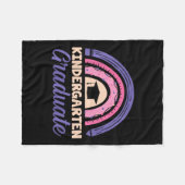 Kinder Kindergarten Afstuderen Afgelopen dag schoo Fleece Deken (Voorkant (Horizontaal))