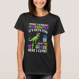 Kinder Kindergarten Het is een vage 1e klas hier I T-shirt
