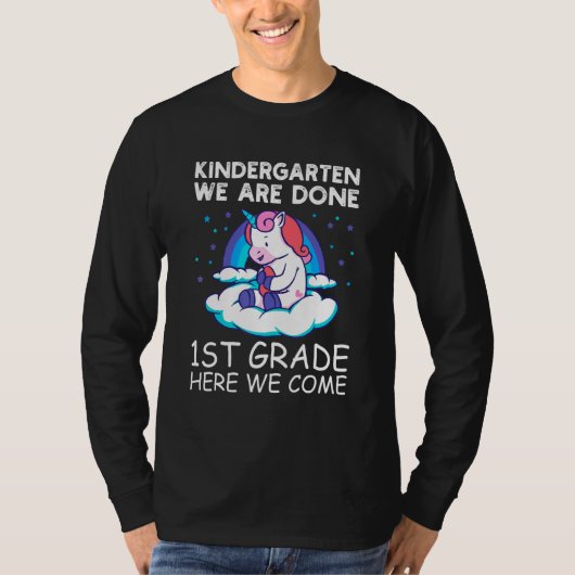 Kinder Kindergarten, we zijn klaar voor de eerste  T-shirt (Voorkant)