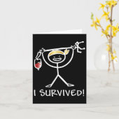 Kinder kinderkankerbewustzijn Ik overleefde Gold R Kaart (Gele Bloem)