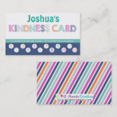 Kinder Kindness Punch-kaart Klantenkaartje (Voorkant / Achterkant)